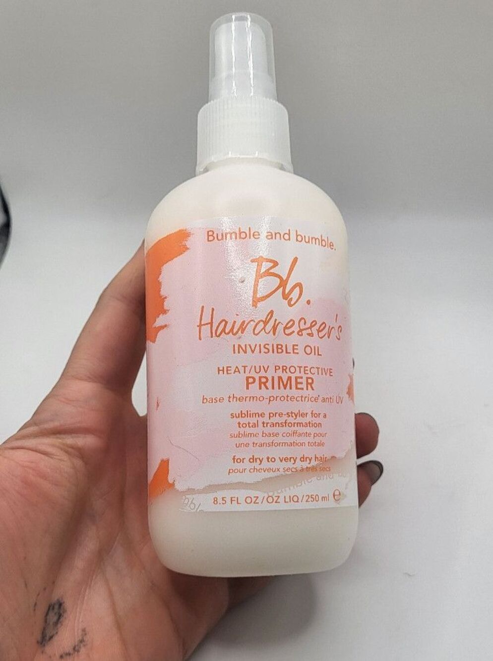 Bumble and Bumble Hairdresser’s Inv. Oil Heat/UV Protective Primer 8.5oz/250 ml